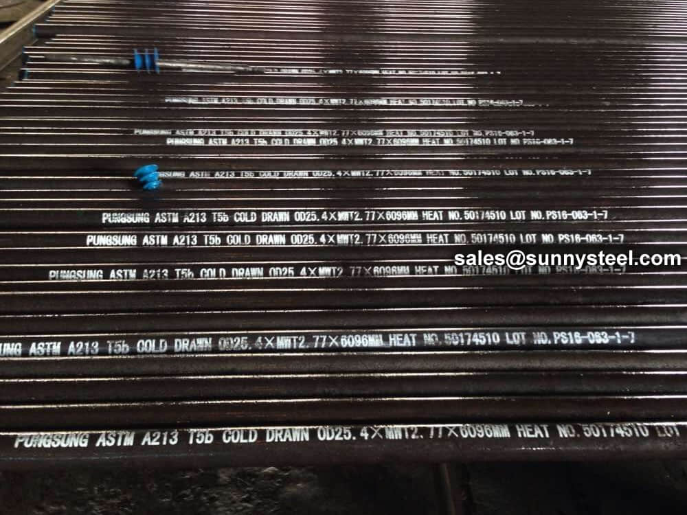 ASTM A213 T5b Seamless Alloy Tube