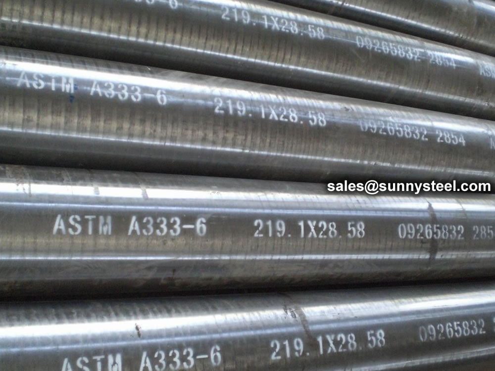 ASTM A333 Grade 6 low temperature pipe