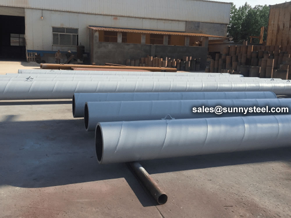 Heavy Calibre Cast Basalt Lined Pipeline