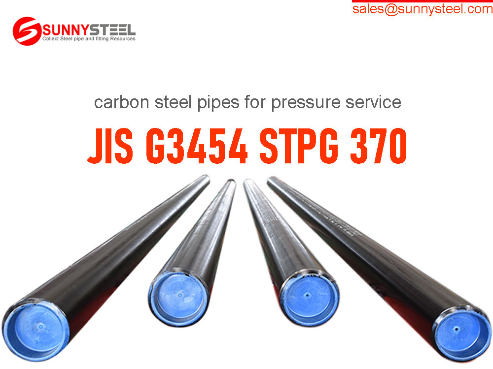 JIS G3454 STPG 370 Carbon Steel Pipes For Pressure Service