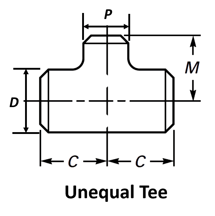 Equal Tee dimensions