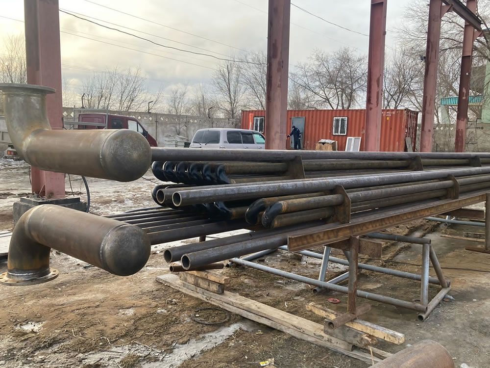 20G seamless pipes are used for a boiler in Uzbekistan