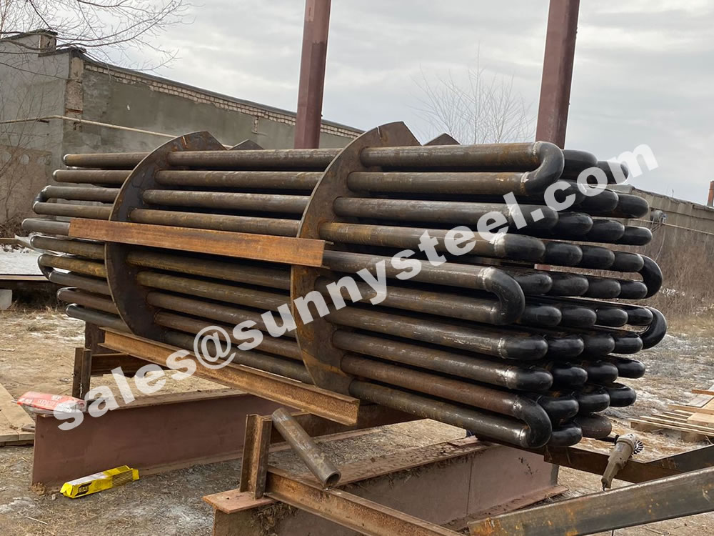 20G seamless pipes are used for a boiler in Uzbekistan