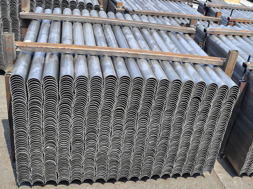 430 Stainless Steel Tube Shields | Ferritic Half Round Boiler Thermal Protection Sleeve - Sunny Steel Industrial Pipe Product