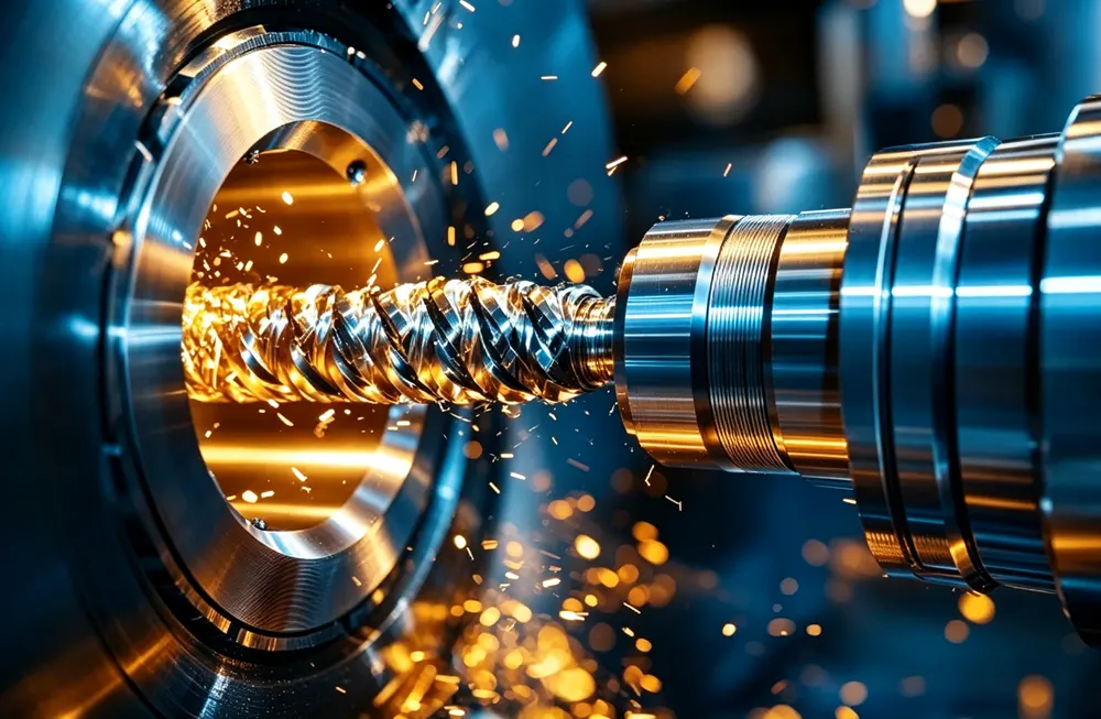 CNC Lathe Machining Metal Tube