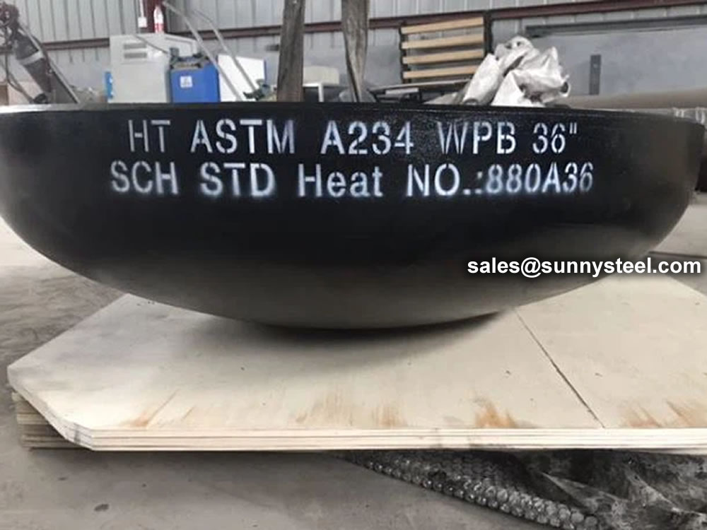 A234 WPB Large Diameter Pipe Cap