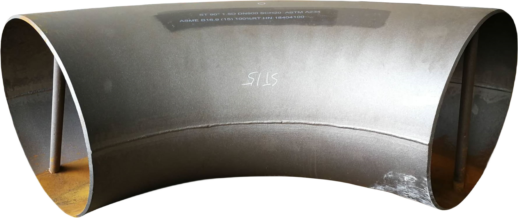 ASME B16.9 24 Inch 36 Inch Large Diameter Carbon Steel Pipe End