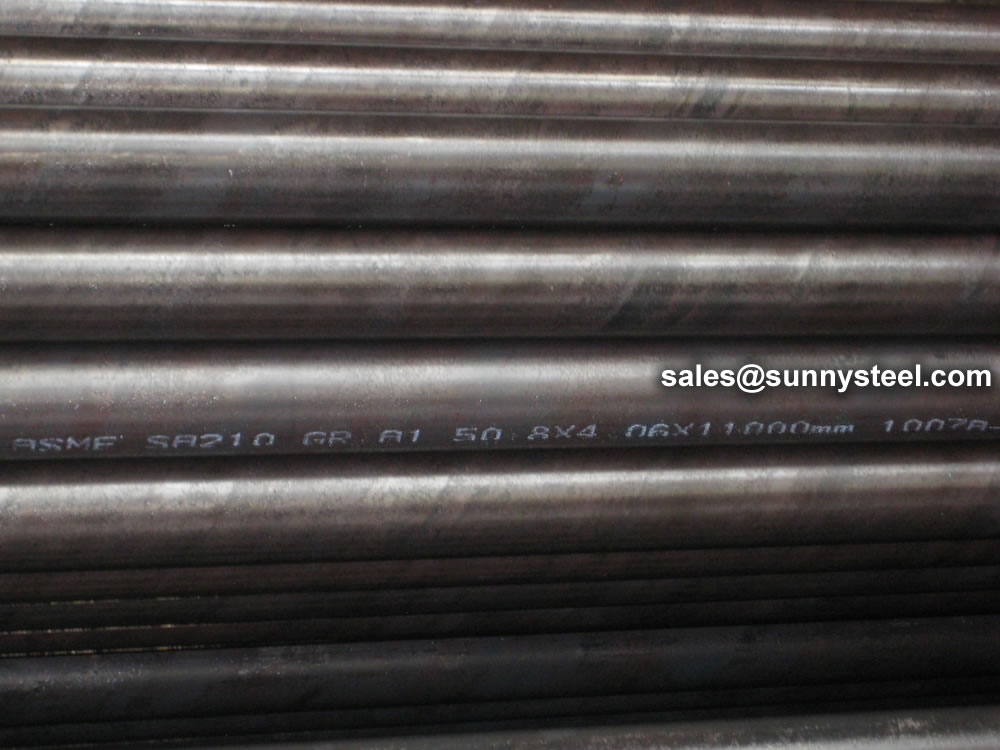 ASTM A210 seamless medium carbon steel boiler and superheater tubes
