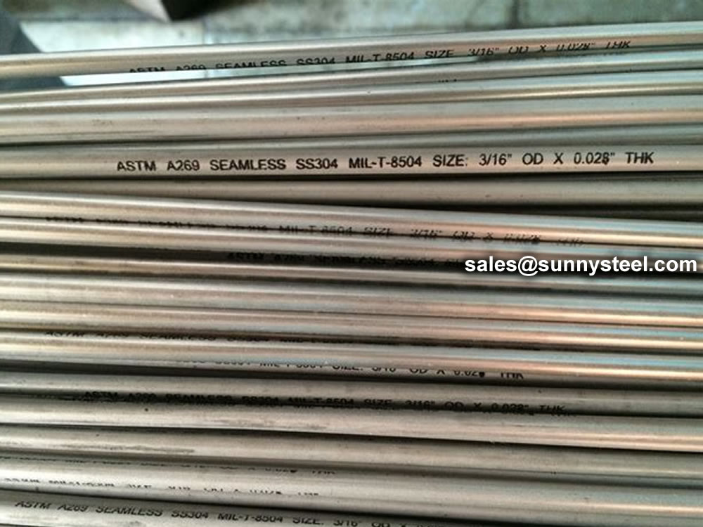 ASTM A269 stainless steel tubing