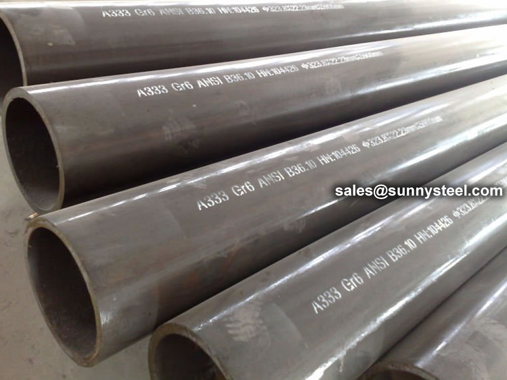 ASTM A333 Gr.6 low-temperature SMLS pipe