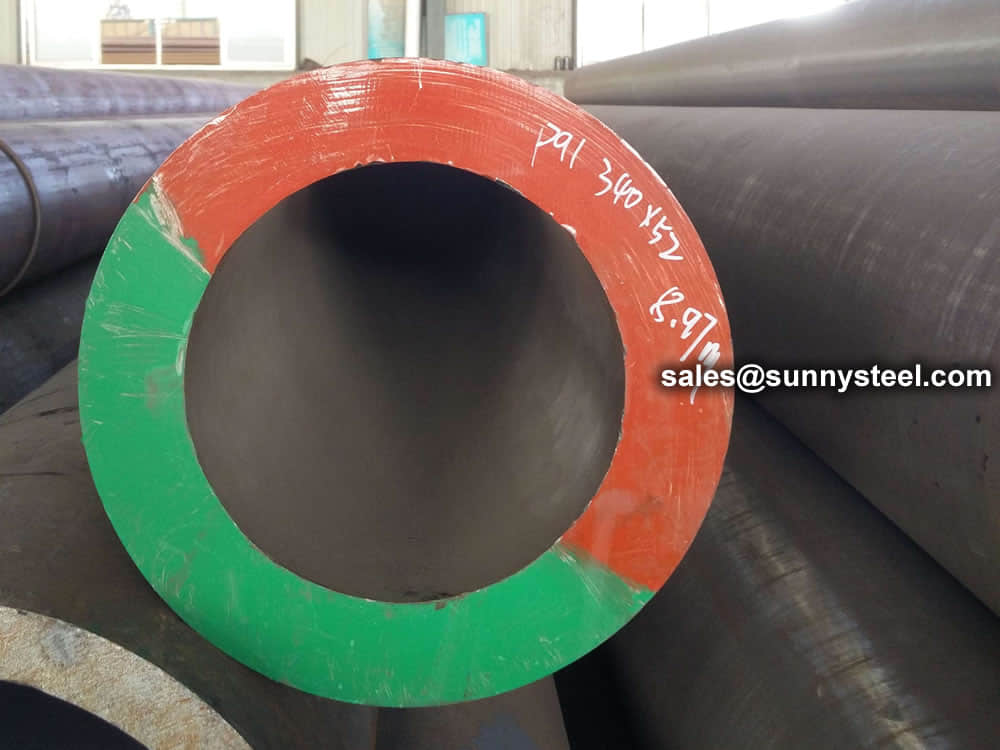 ASTM A335 P91 seamless ferritic alloy-steel pipe for high-temperature service