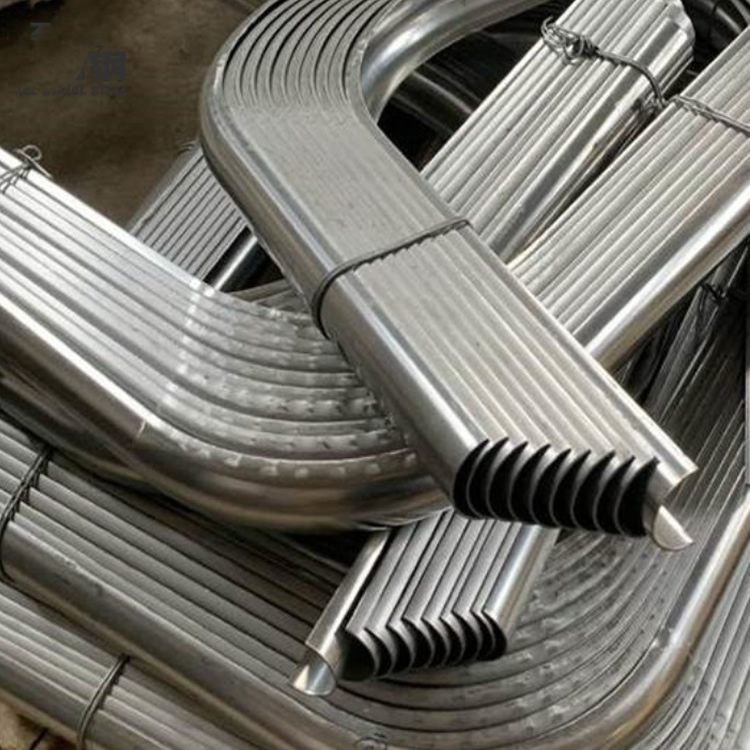 Curved tube shield