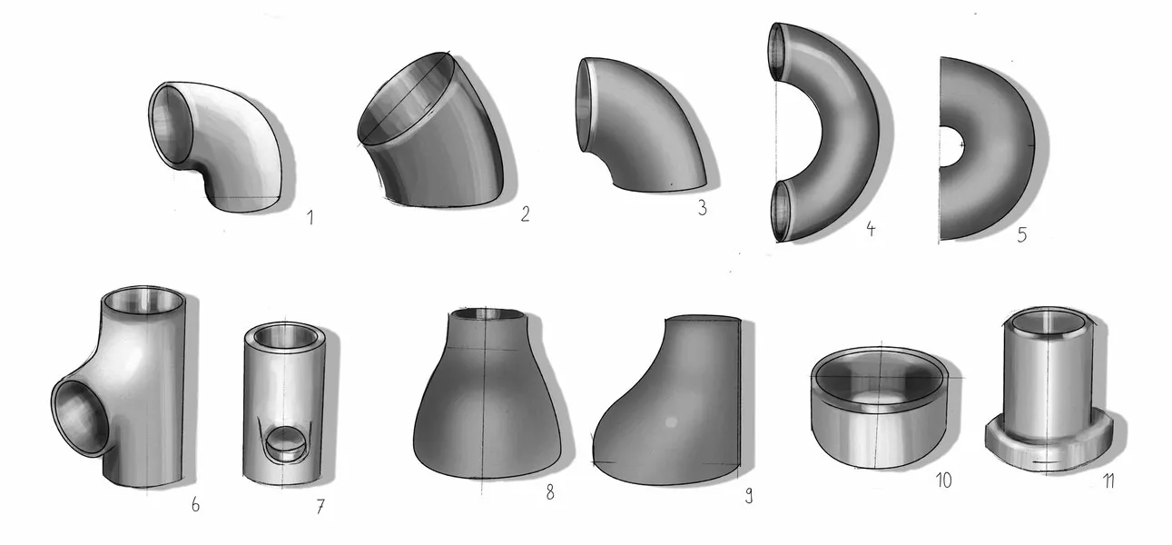 Butt Weld Pipe Fitting
