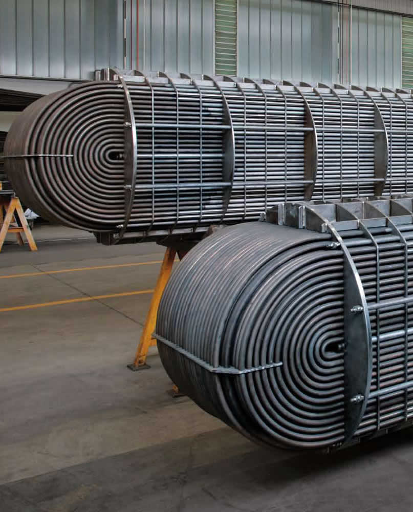 Carbon steel heat exchanger condenser tubing