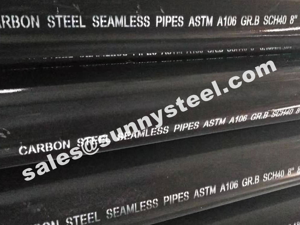 Carbon steel seamless pipes