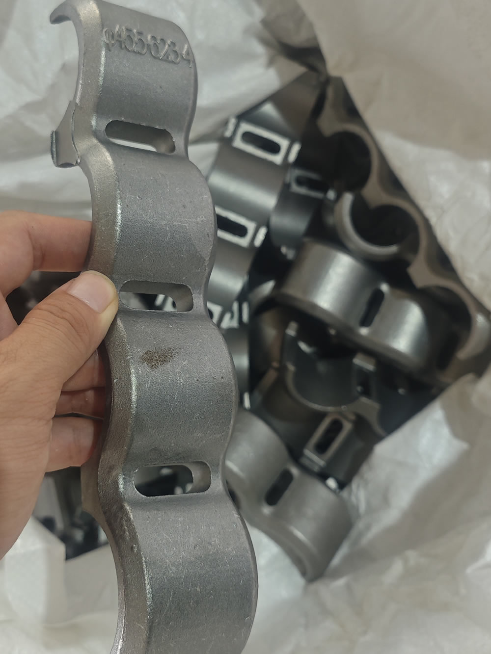 CAST PIPE CLAMP, Ø48 X 1645MM X t3, ECONOMIZER