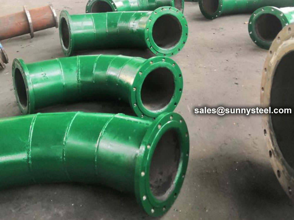 Ceramic Lined Bend Pipe