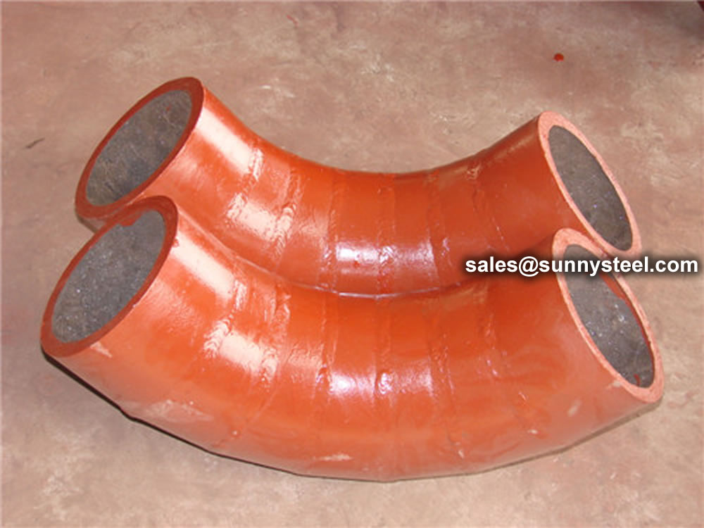 Ceramic Lined Pipe Elbow
