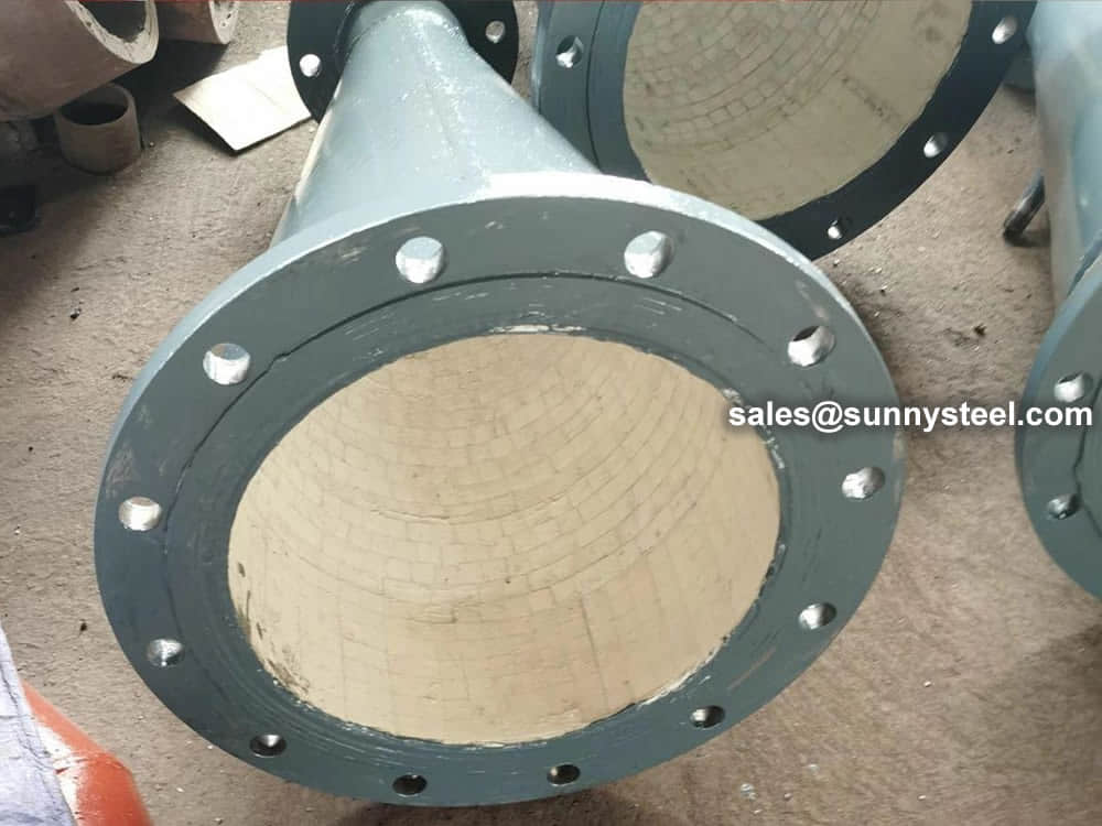 Ceramic Tile Lined Pipe Reducer