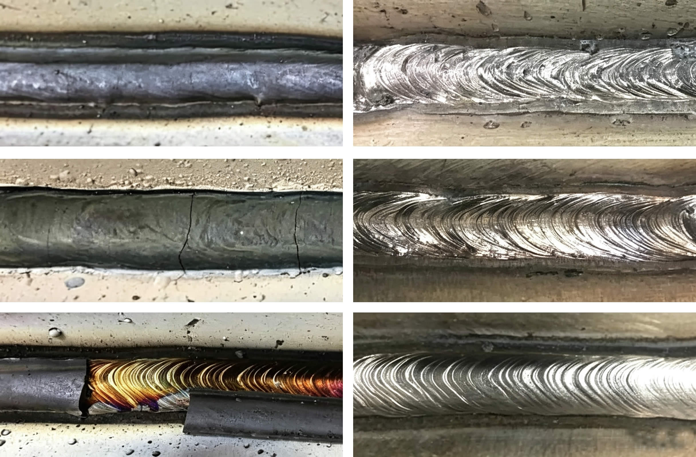 Different Hardfacing Welding Electrodes Result Comparison