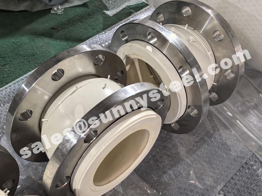 Food grade rubber expansion joint