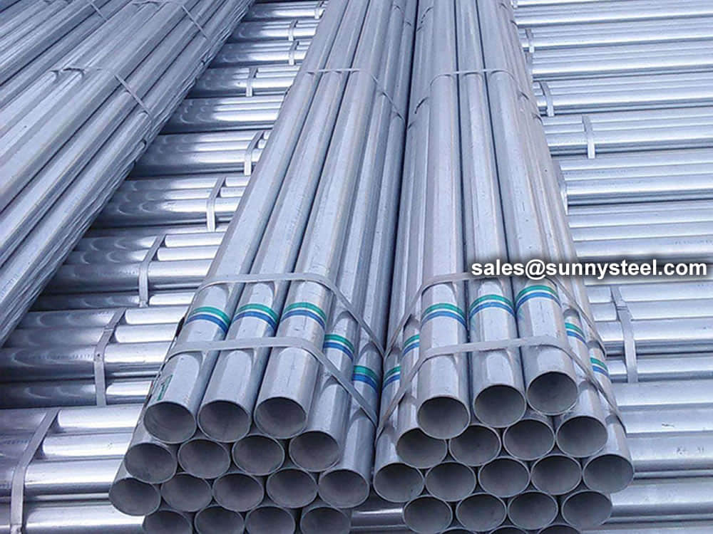 Galvanized mild steel pipe