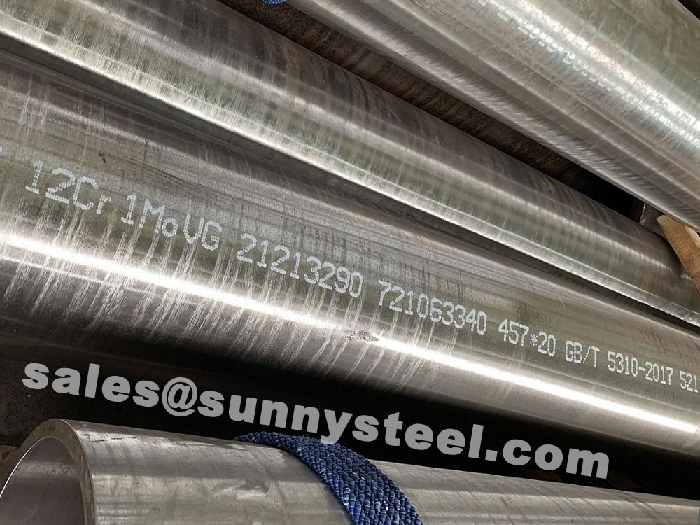 GB 5310 12Cr1MoVG high pressure seamless boiler tubes