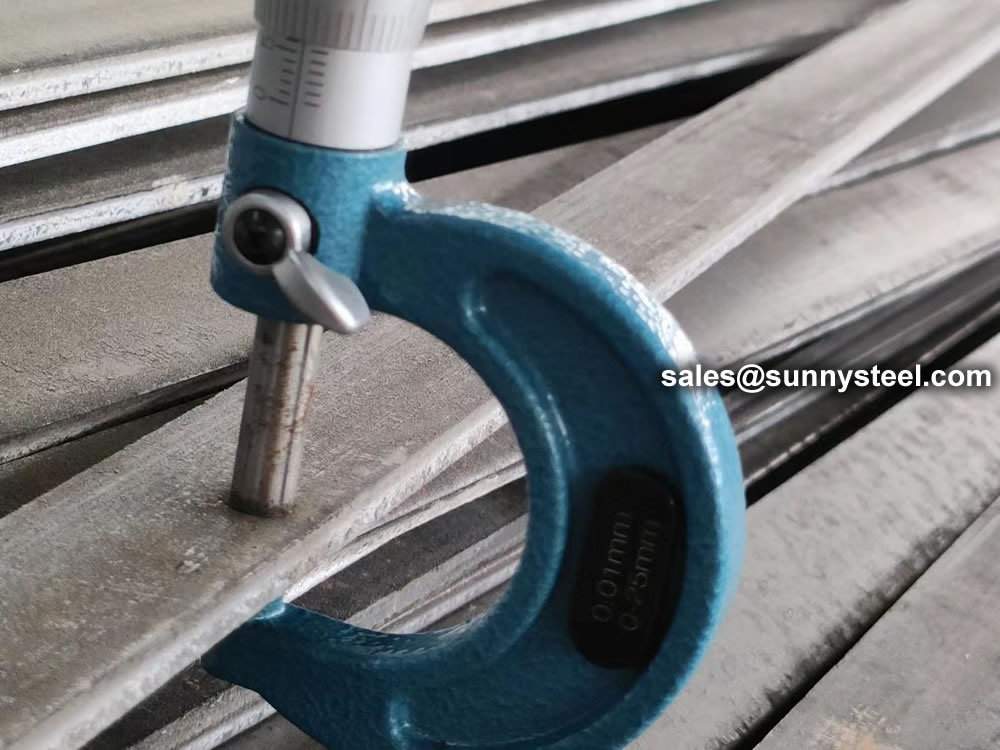 20G seamless steel pipe size measurement