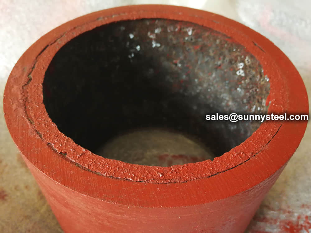 Heat Resistant Ceramic Coated Steel Pipe With Ceramic Liner