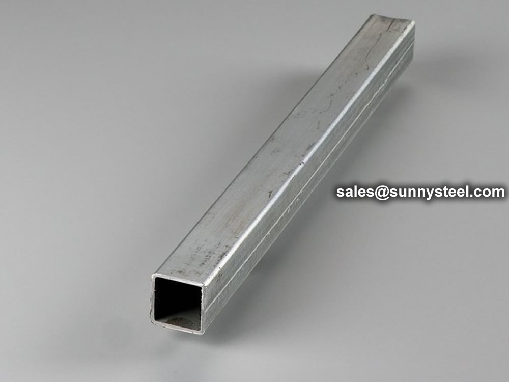 Hot dip galvanized square tube