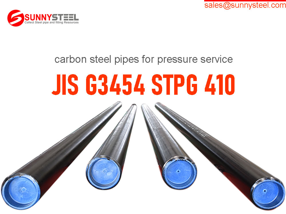 JIS G3454 STPG 410 Carbon Steel Pipes For Pressure Service