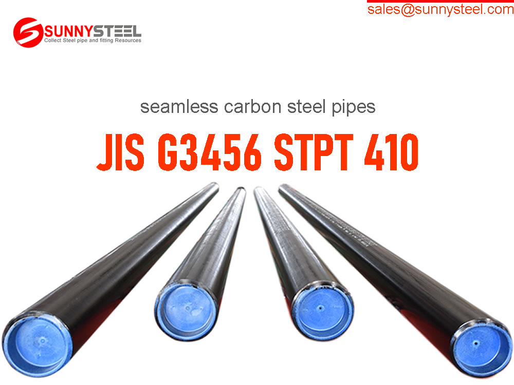 JIS G3456 STPT 410 seamless carbon steel pipes