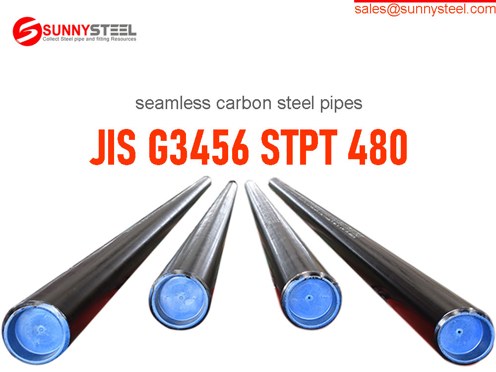 JIS G3456 STPT 480 seamless carbon steel pipes
