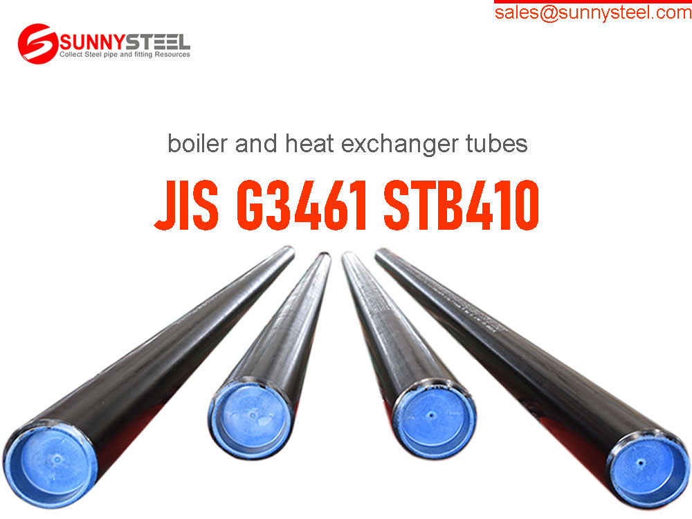 JIS G3461 STB410 boiler and heat exchanger tubes