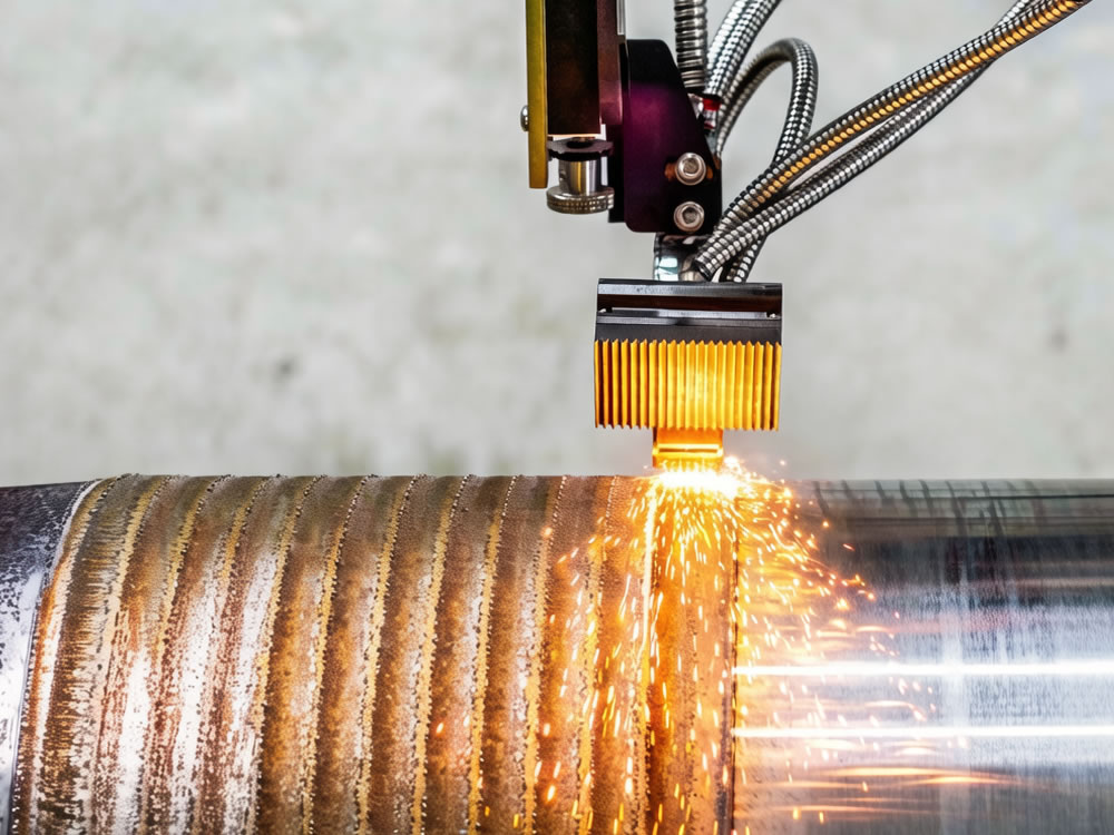 Industrial Laser Cladding EHLA Ultra High Speed Surface Strengthening Remanufacturing Service