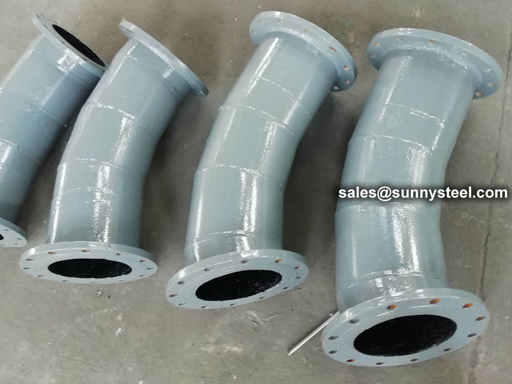 Pipe Pieces With Ceramic Lining