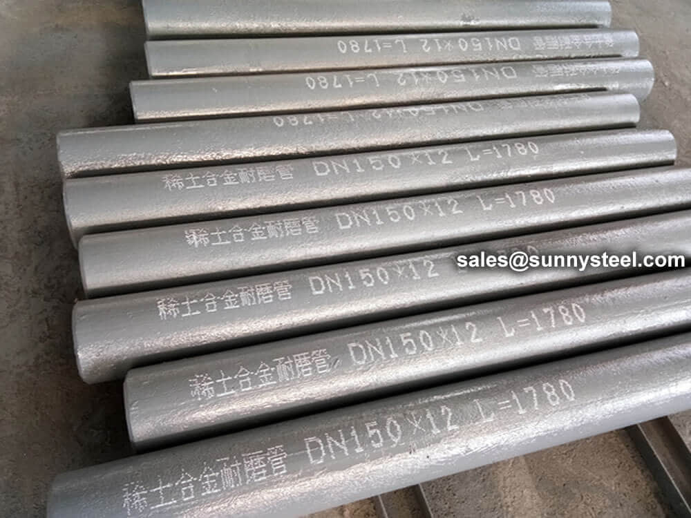 Rare Earth Alloy Wear-Resistant Casting Tube