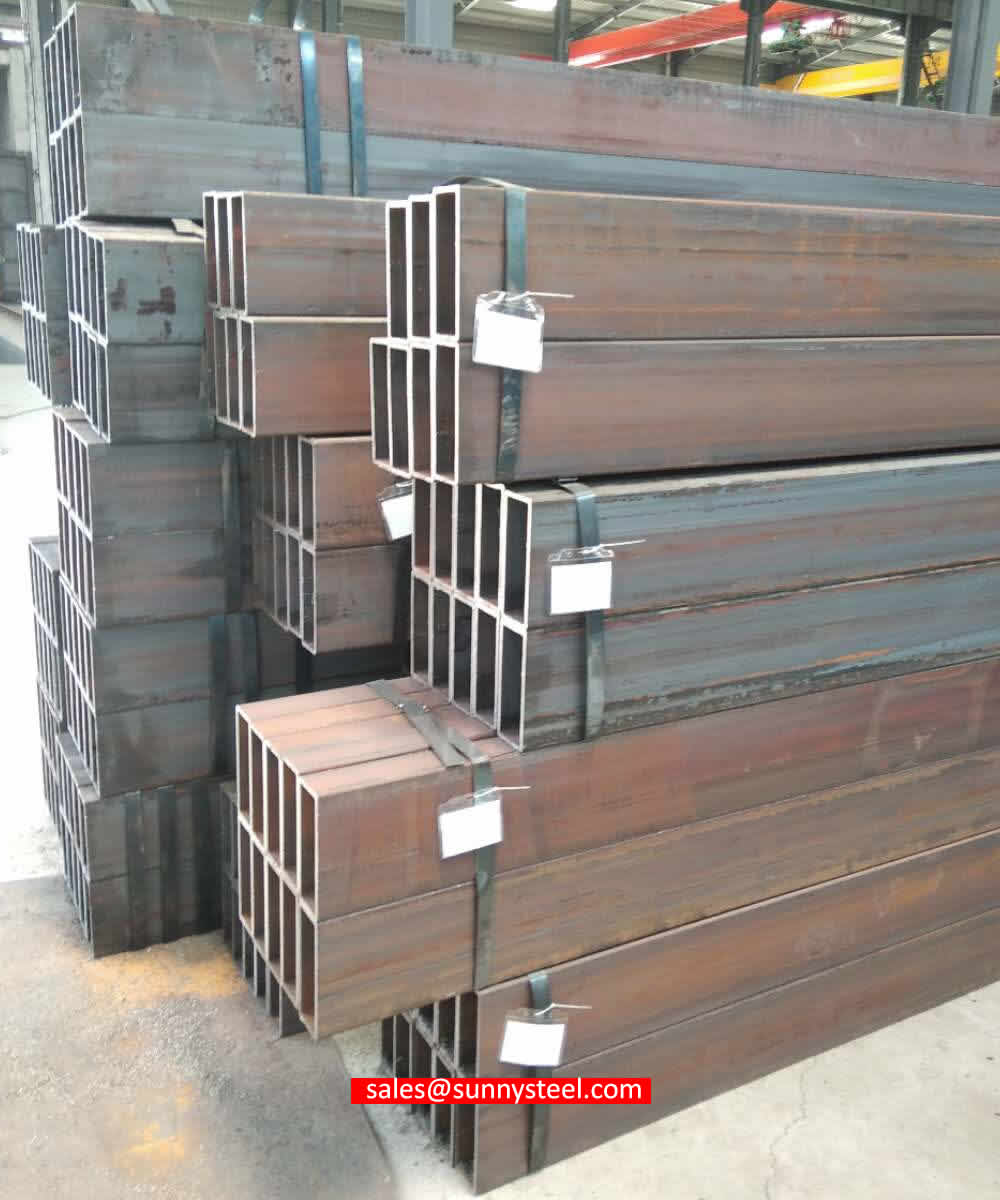 Hot rolled rectangular steel tube