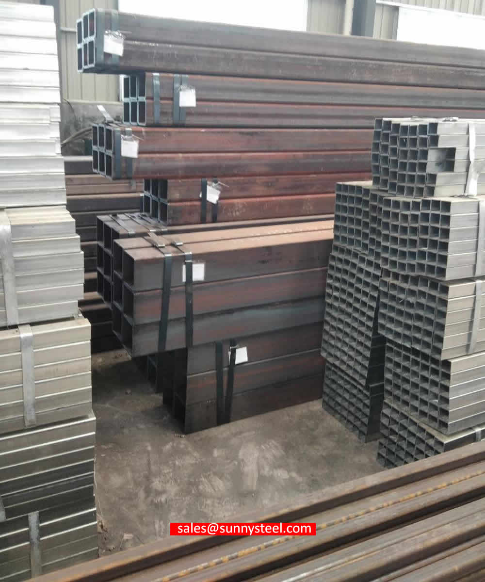 Hot rolled rectangular steel tube