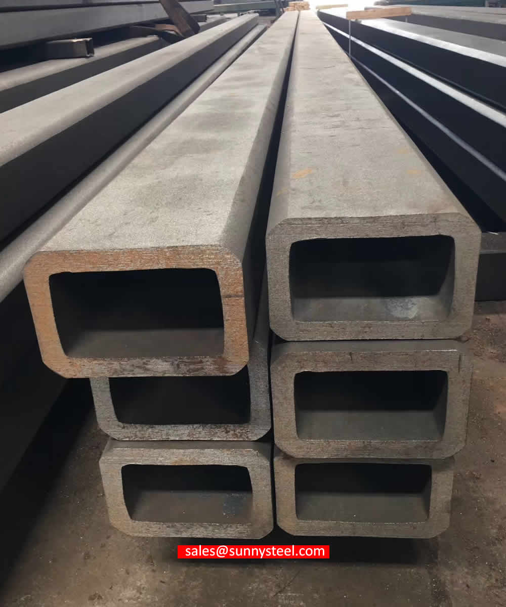 Hot rolled rectangular steel tube