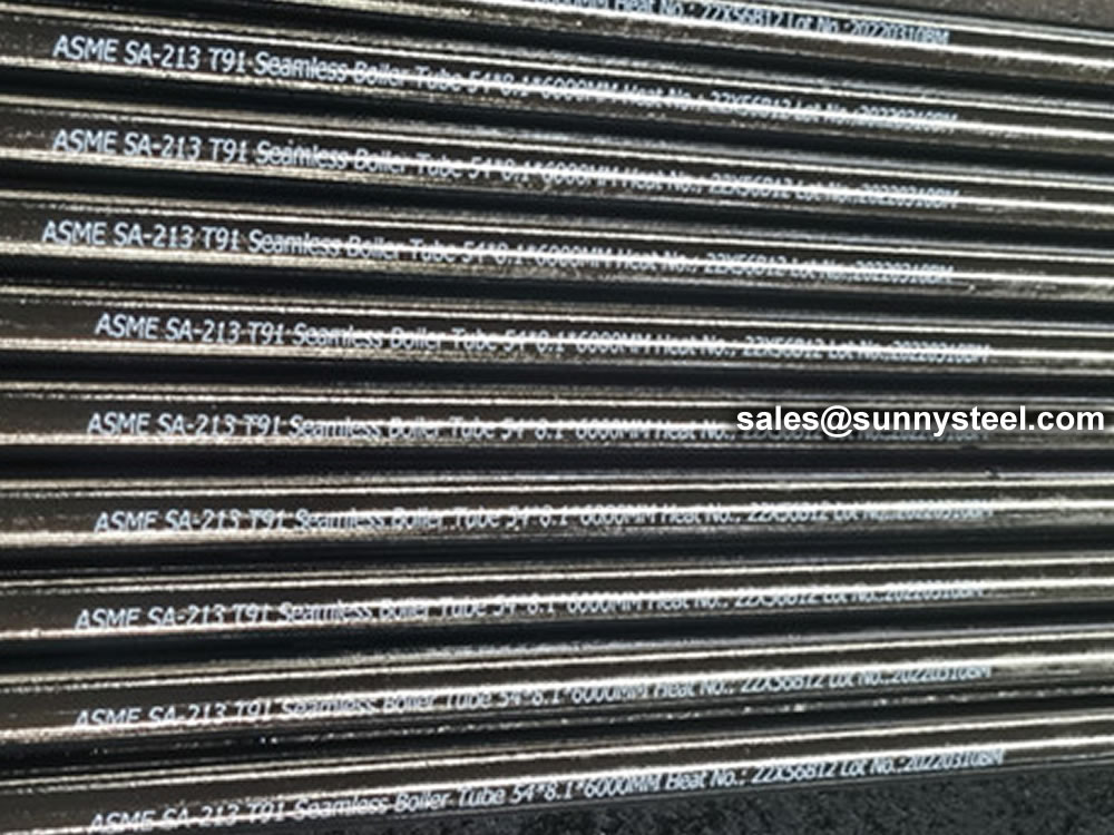 ASTM A213 T91 Seamless alloy tube