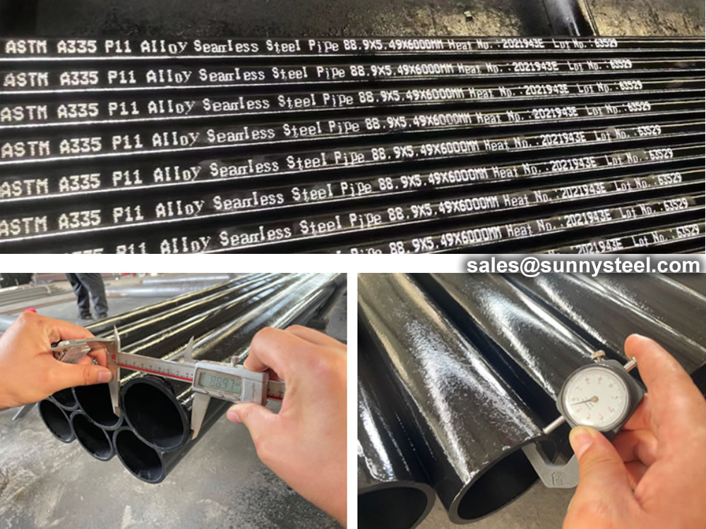 Seamless Ferritic Alloy-Steel P11 Pipe