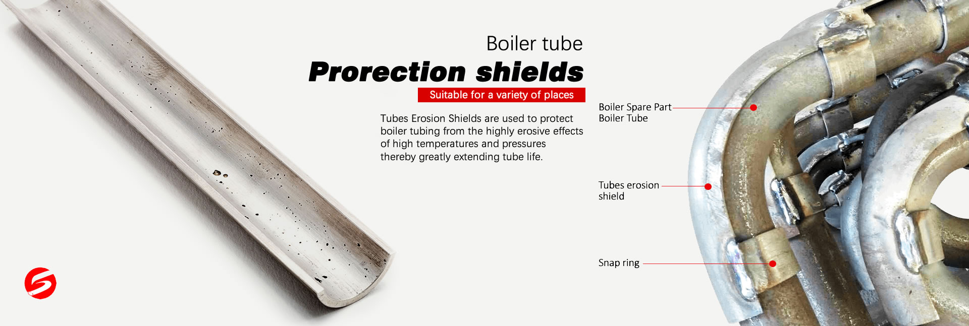 Boiler Erosion Tube Shield