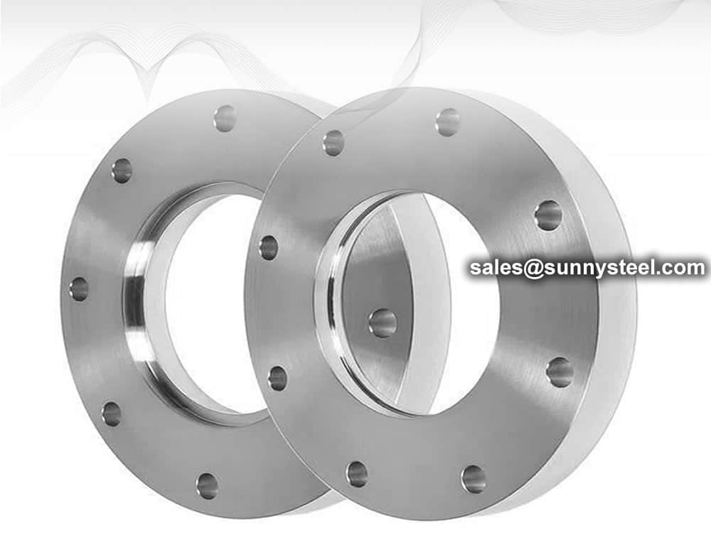 Stainless steel plate flange