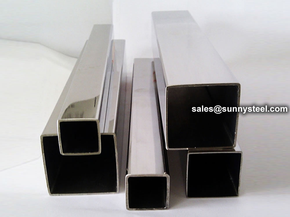 Stainless rectangular tube