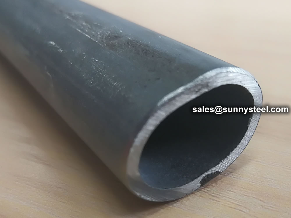 Stainless steel oval pipe