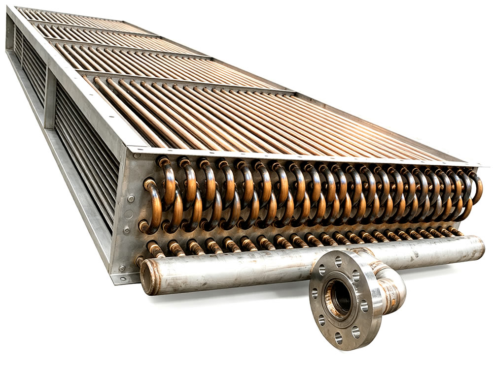 Steam Coils | Industrial Finned Tube Steam Heating Coil Manufacturer - Sunny Steel Industrial Pipe Product
