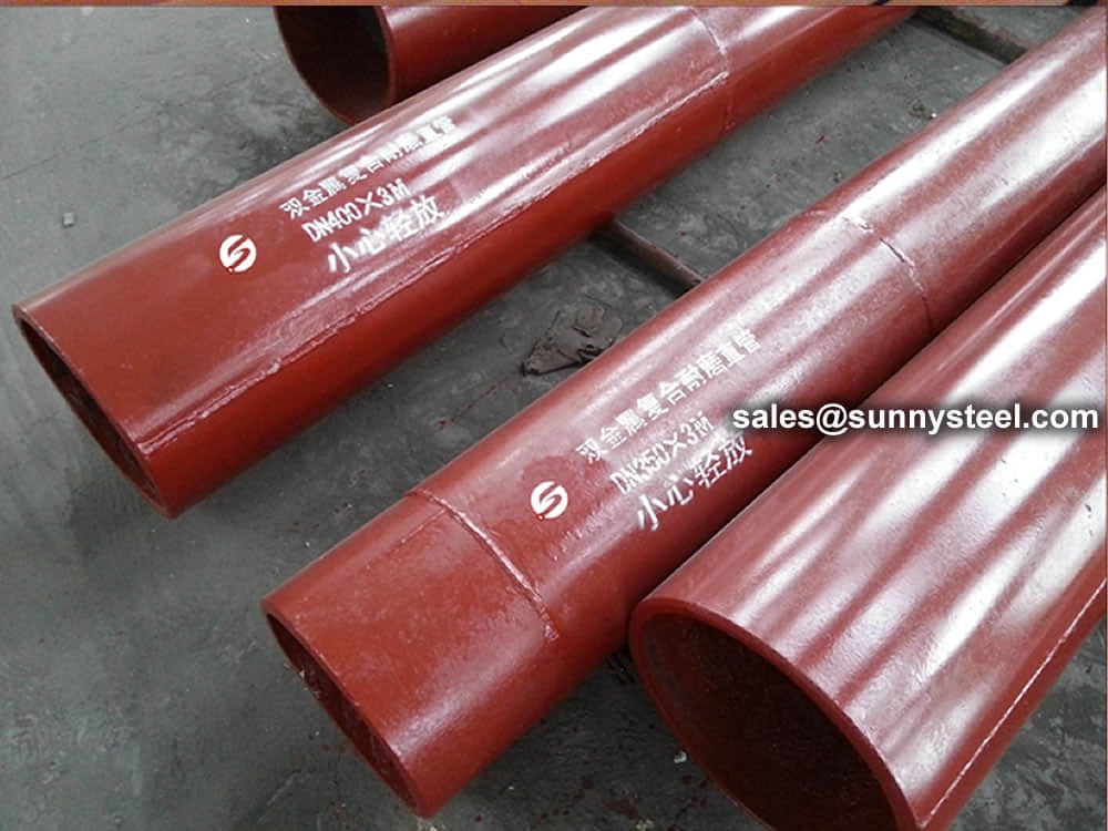 Steel-High Chromium Bimetal Wear-Resisting Compound Pipe