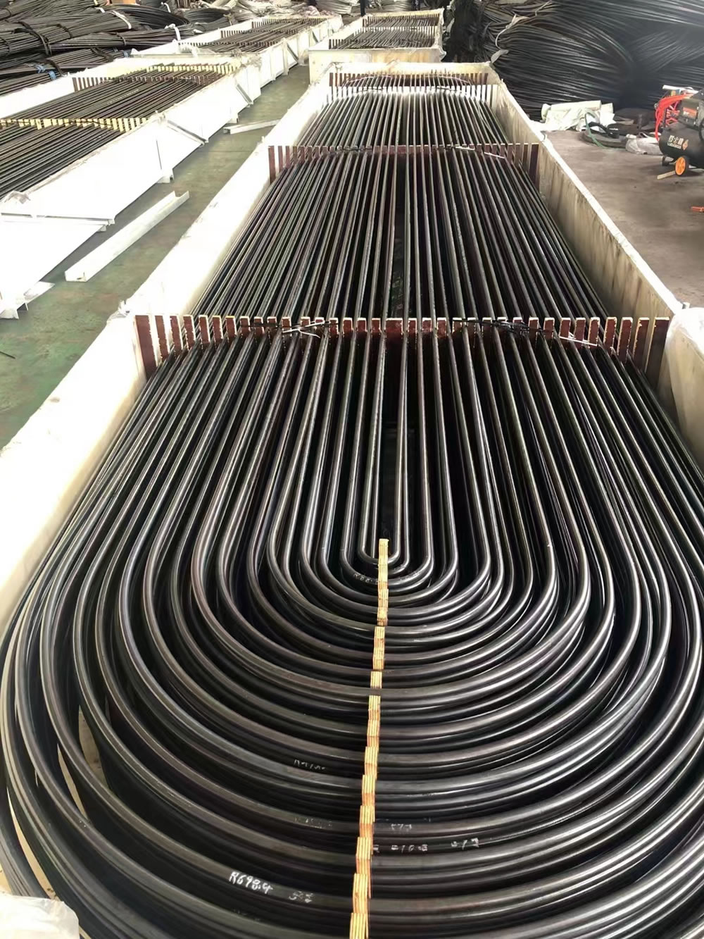 U bend ASTM A556 feedwater heater tubes