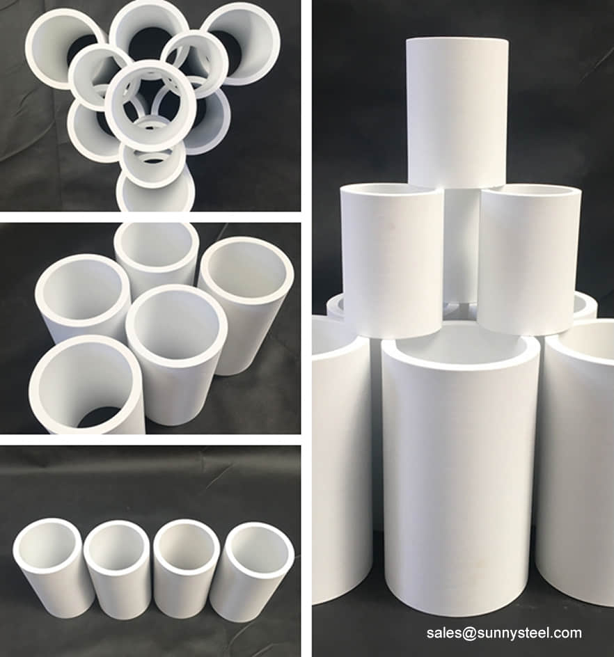 Wear resistant alumina ceramic rings